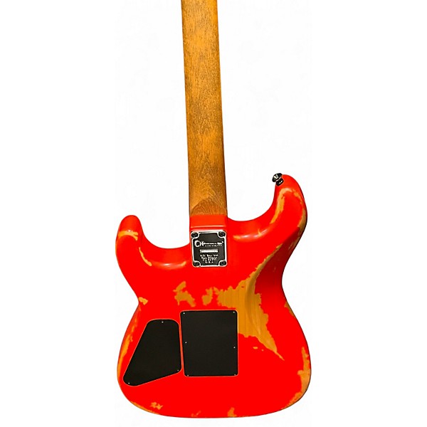 Used Charvel pro mod san dimas hhfrpf relic orange Solid Body Electric Guitar