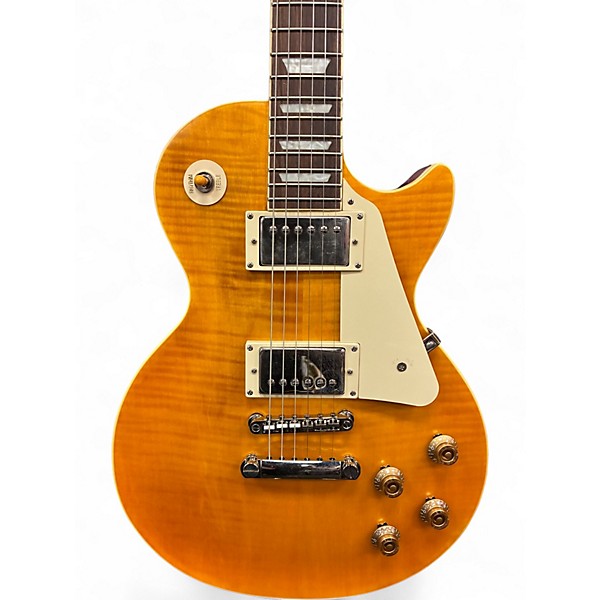Used Epiphone Joe Bonamassa Lazarus 59 Les Paul Amber Solid Body Electric Guitar
