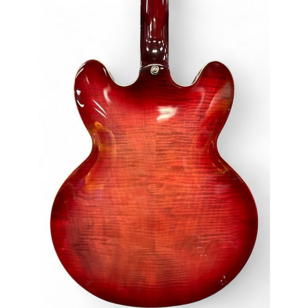 Used Epiphone ES 335 FIGURED IG RASPBERRY BURST Hollow Body Electric Guitar