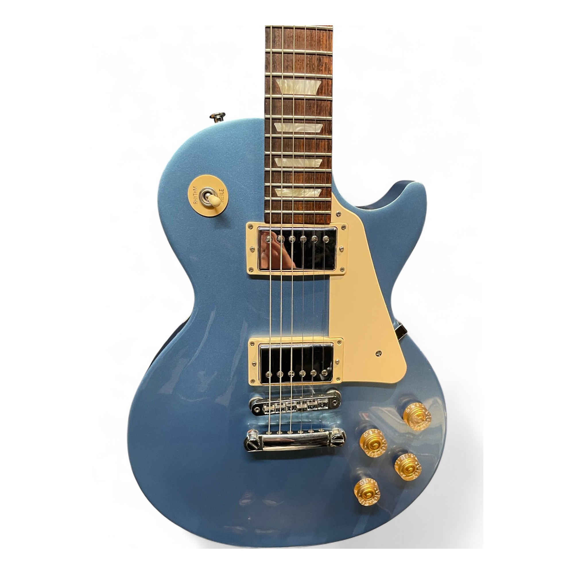 Used Gibson 2016 Limited Edition Les Paul Studio Pelham Blue Solid