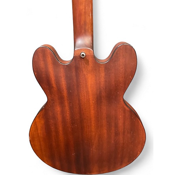 Used Epiphone Dot Studio Worn Brown Hollow Body Electric Guitar
