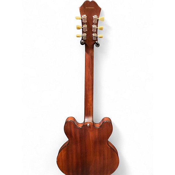Used Epiphone Dot Studio Worn Brown Hollow Body Electric Guitar