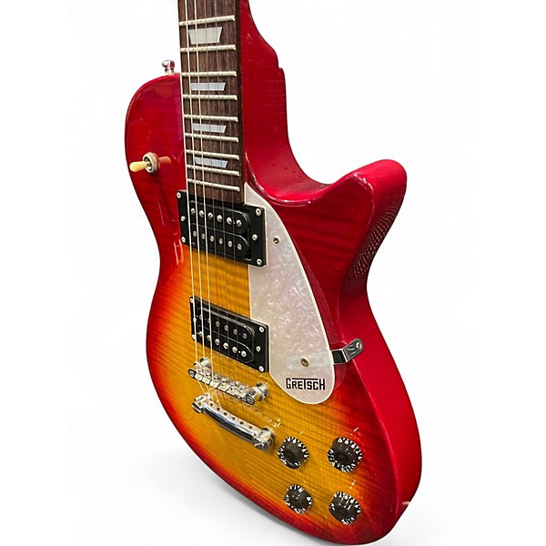 Used Gretsch Guitars G2504 Electromatic Cherry Sunburst Solid Body Electric Guitar