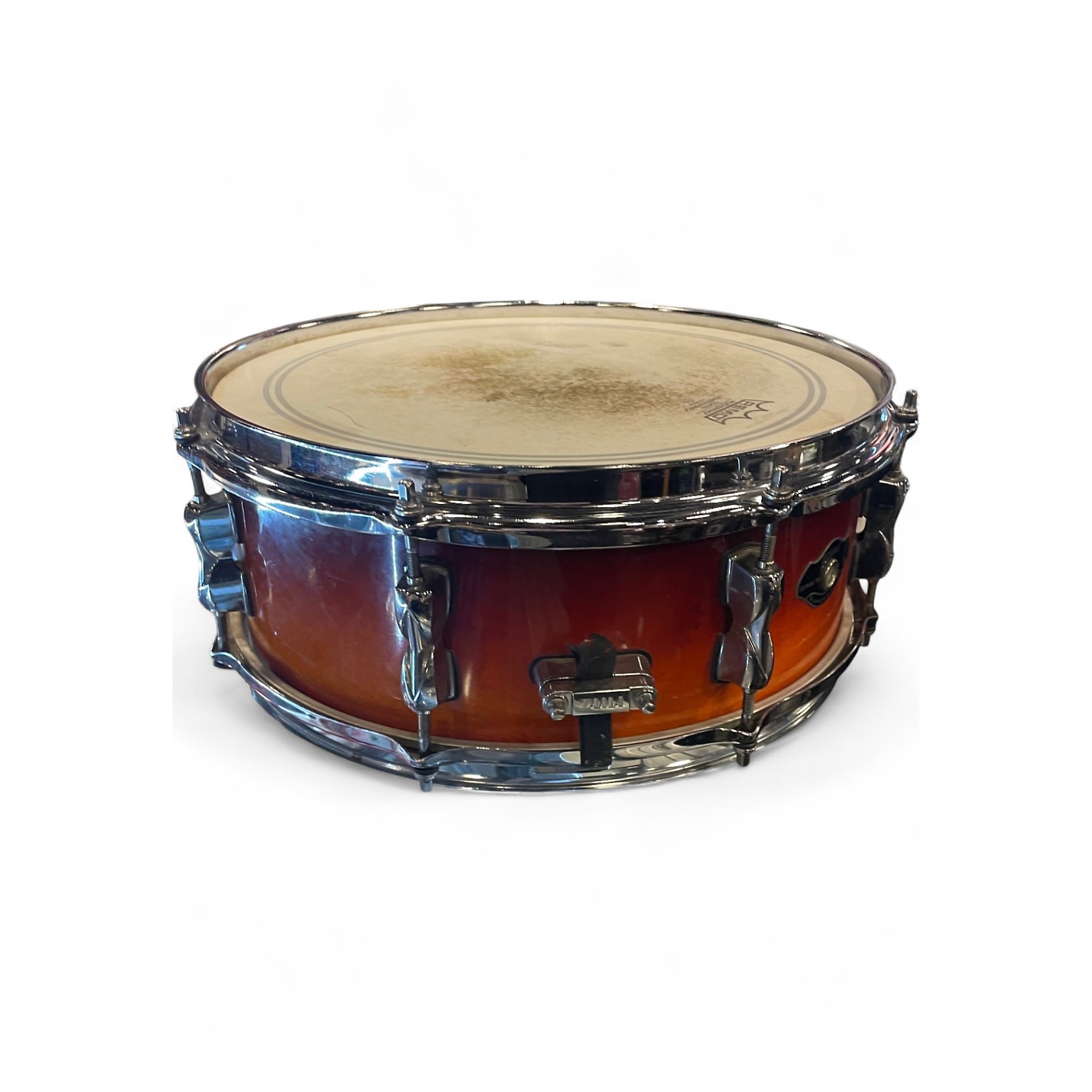 Used TAMA 14X5.5 Superstar Snare Faded Tobacco Drum Faded Tobacco