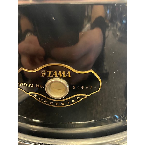 Used TAMA 14X5.5 Superstar Snare Black Drum