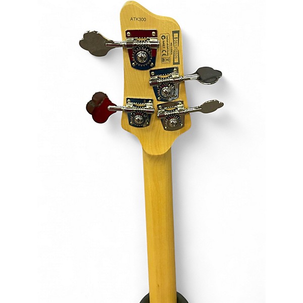 Used Ibanez ATK300 Black Electric Bass Guitar