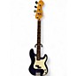 Used Fender Standard Precision Bass Blue Electric Bass Guitar thumbnail