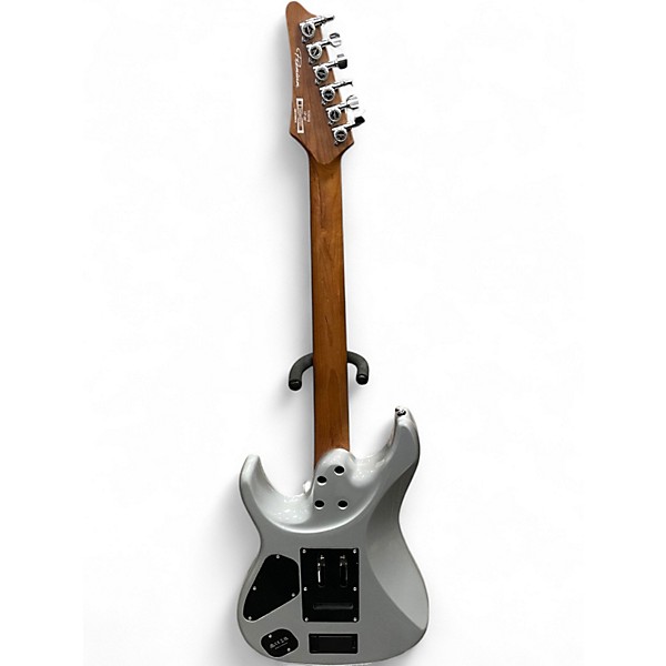 Used Ibanez TOD10 TIM HENSON SIGNAUTRE CLASSIC SILVER Solid Body Electric Guitar