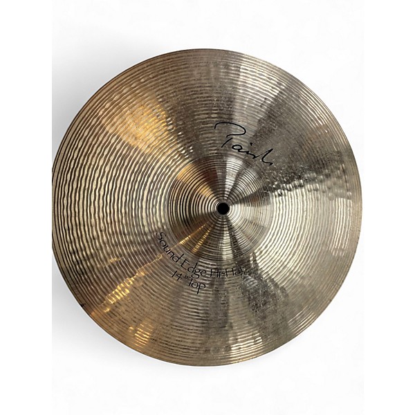 Used Paiste 14in Signature Sound Edge Hi Hat Pair Cymbal