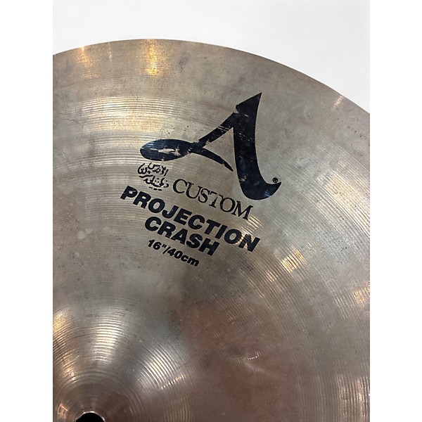 Used Zildjian 16in A Custom Projection Crash Cymbal