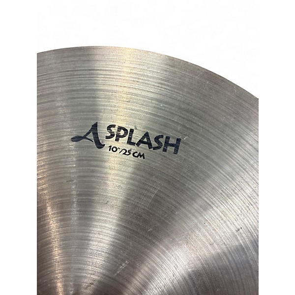 Used Zildjian 10in A Series Splash Cymbal