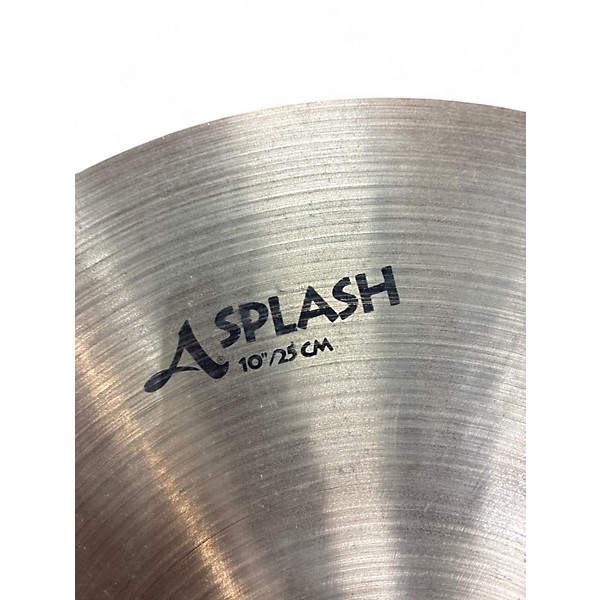 Used Zildjian 10in A Series Splash Cymbal