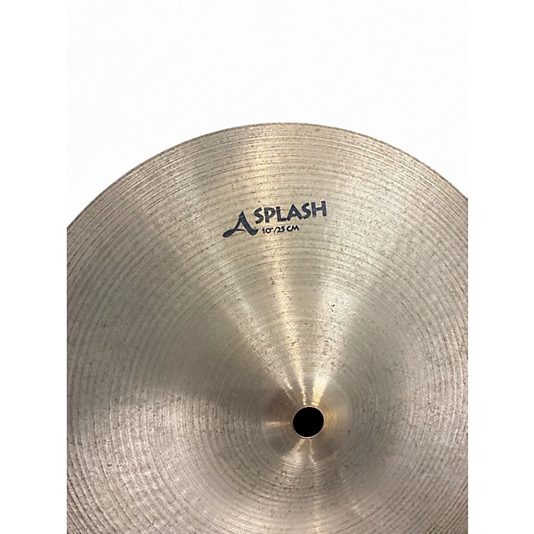 Used Zildjian 10in A Series Splash Cymbal