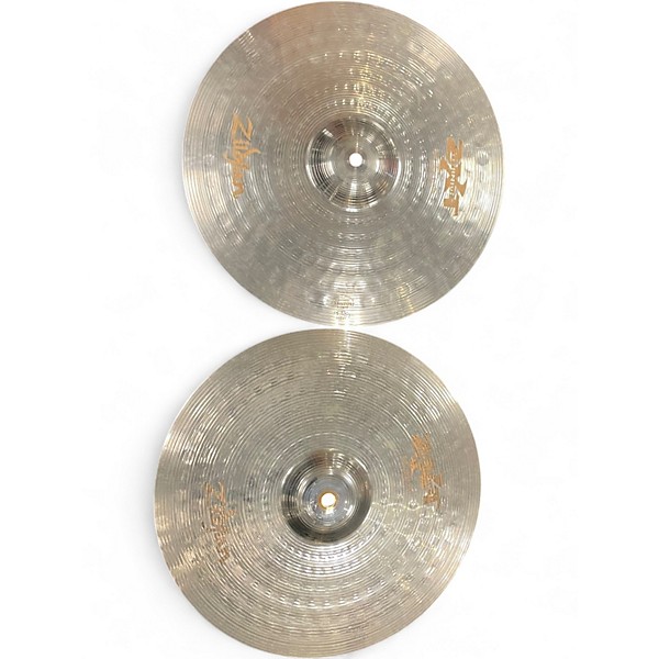 Used Zildjian 14in ZXT TITANIUM HIHAT PAIR Cymbal