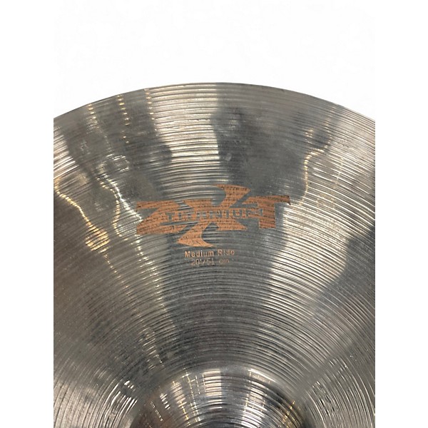 Used Zildjian 20in ZXT TITANIUM MEDIUM RIDE Cymbal