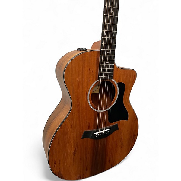 Used Taylor Custom 224CE K DLX Koa Acoustic Electric Guitar