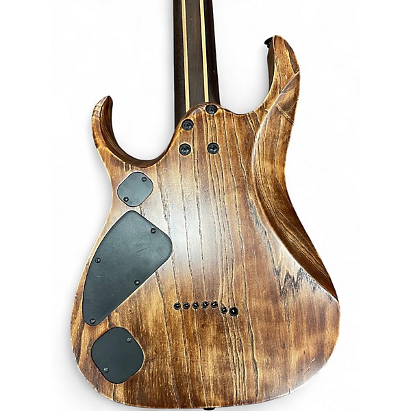 Used Ibanez AXION LABLE RGD71AL Brown Solid Body Electric Guitar