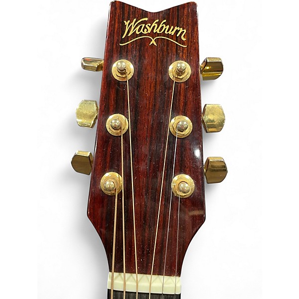 Used Washburn D-21S/EN Natural Acoustic Electric Guitar