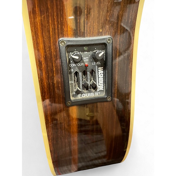 Used Washburn D-21S/EN Natural Acoustic Electric Guitar