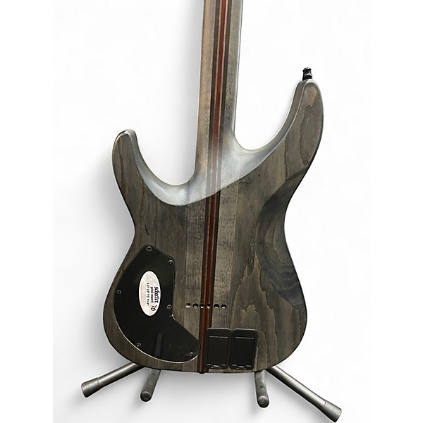 Used Schecter Guitar Research C-1 FR-S SLS Elite Evil Twin Satin Black Solid Body Electric Guitar