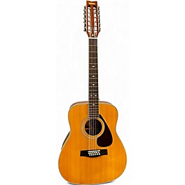 Used Yamaha FG512 Natural 12 String Acoustic Guitar