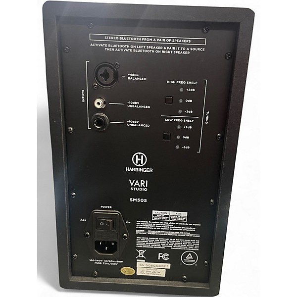 Used Harbinger SM505 Power Amp