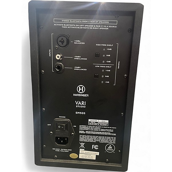 Used Harbinger SM505 Power Amp