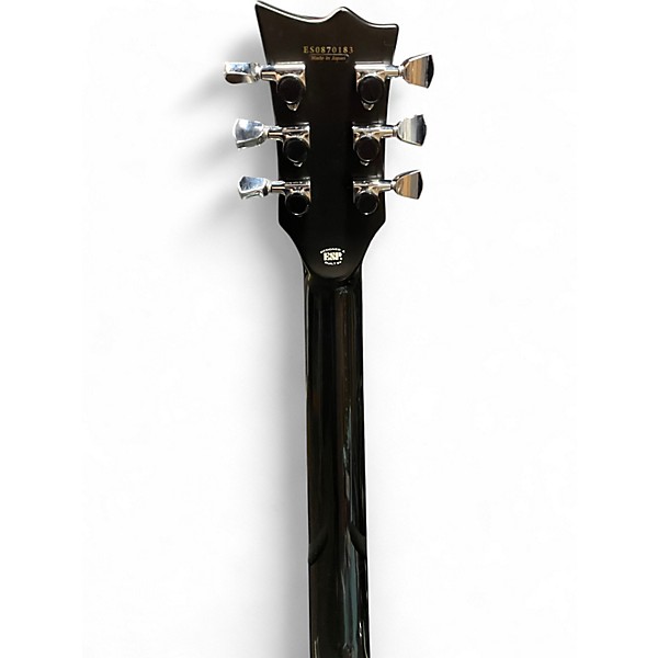 Used ESP E-II Eclipse Black Solid Body Electric Guitar