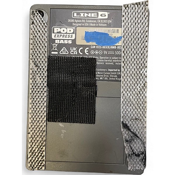 Used Line 6 Pod Express Bass Effect Pedal