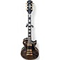 Used 2021 Epiphone Les Paul Custom Black Solid Body Electric Guitar thumbnail