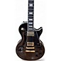 Used 2021 Epiphone Les Paul Custom Black Solid Body Electric Guitar