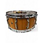 Used Pearl 14X6.5 Stavecraft 6.5x14 Makha Natural Drum