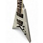 Used Dean Dave Mustaine VMNTX Metallic Silver Solid Body Electric Guitar thumbnail