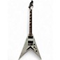 Used Dean Dave Mustaine VMNTX Metallic Silver Solid Body Electric Guitar