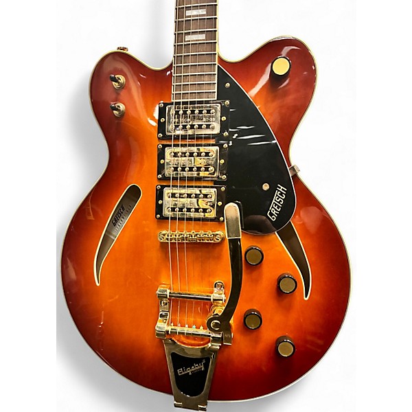 Used Gretsch Guitars Streamliner Cat-Eye Center Block With Bigsby Sunburst Hollow Body Electric Guitar