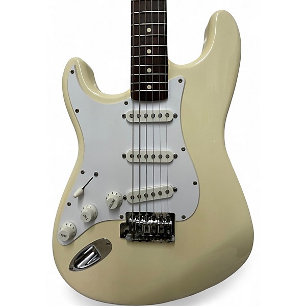 Used Fender fender squier series white Solid Body Electric Guitar