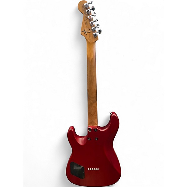 Used Charvel Pro-Mod SD24 Justin Aufdemkampe Signature Transparent Red Solid Body Electric Guitar