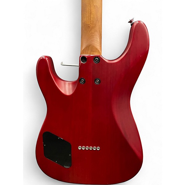 Used Charvel Pro-Mod SD24 Justin Aufdemkampe Signature Transparent Red Solid Body Electric Guitar