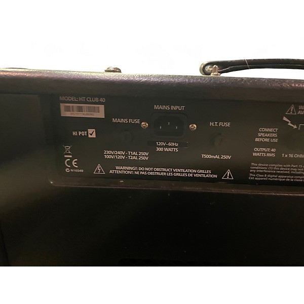 Used Blackstar HT Club 40 Venue 40W 1x12 Tube Guitar Combo Amp