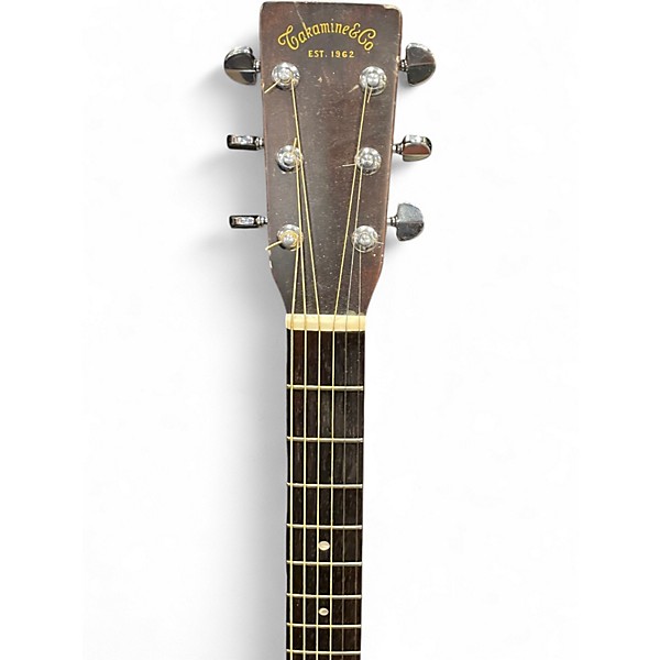Used Takamine F340 Mahogany Acoustic Guitar