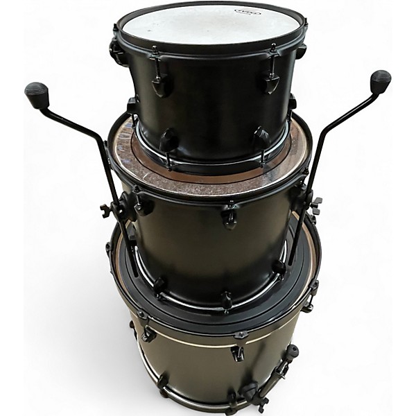 Used SJC Drums 3 Piece PATHFINDER GALAXY GREY Drum Kit