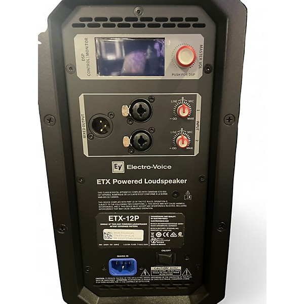 Used Electro-Voice ETX-12P Powered Speaker