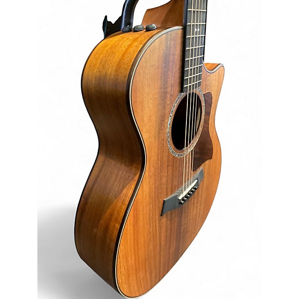 Used Taylor 724CE SATIN FINISHED KOA 12 String Acoustic Electric Guitar