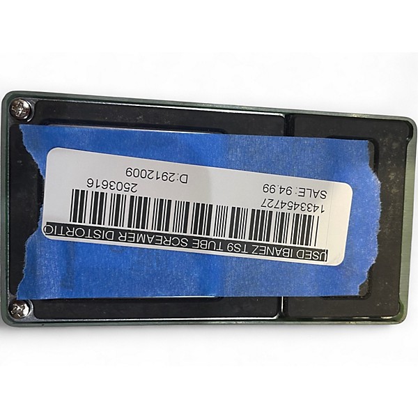 Used Ibanez TS9 Tube Screamer Distortion Effect Pedal