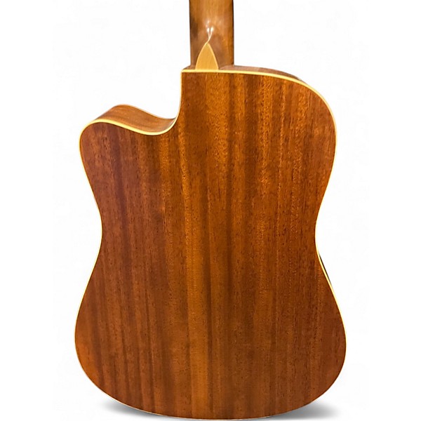 Used Teton STS000ZIGCE Brown Acoustic Electric Guitar