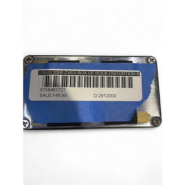 Used 2006 ZVEX Box Of Rock Distortion Boost Effect Pedal