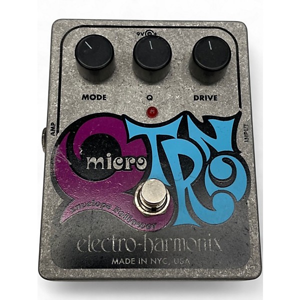 Used Electro-Harmonix Micro Q Tron Envelope Filter Effect Pedal
