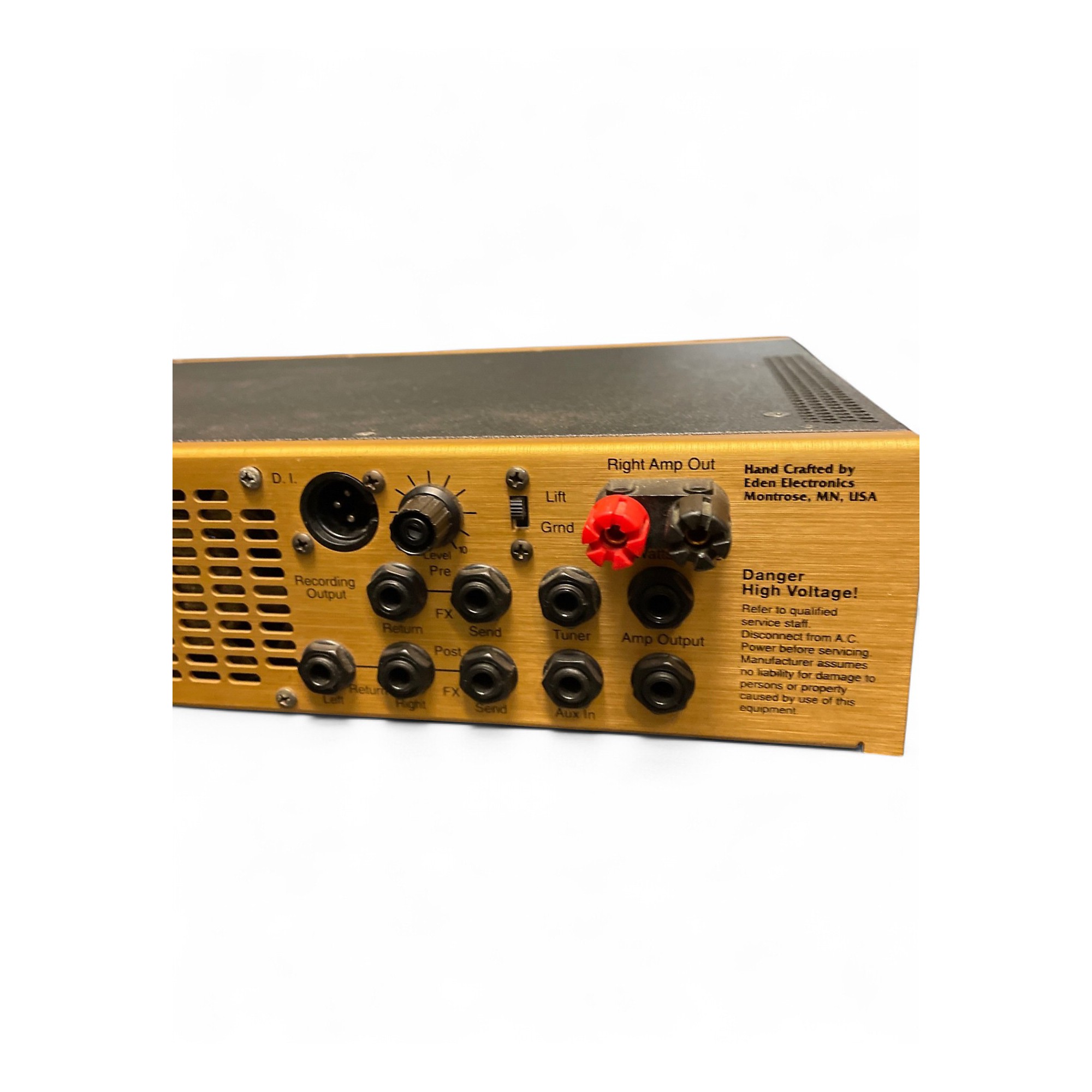 Used Eden MT500 The Highwayman Tube Bass Preamp | Guitar Center