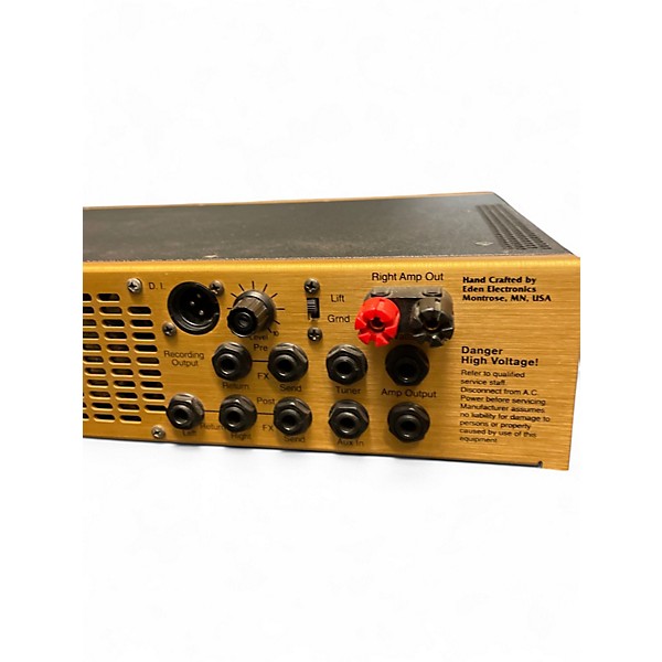 Used Eden MT500 The Highwayman Tube Bass Preamp
