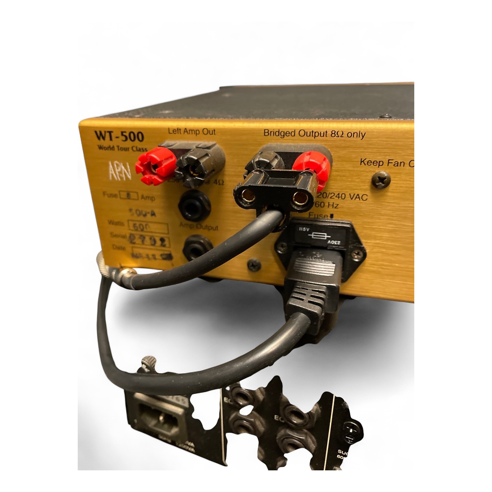 EDEN HIGHWAYMAN 500 ベースアンプヘッド Used Eden MT500 The Highwayman Tube Bass Preamp | Guitar Center